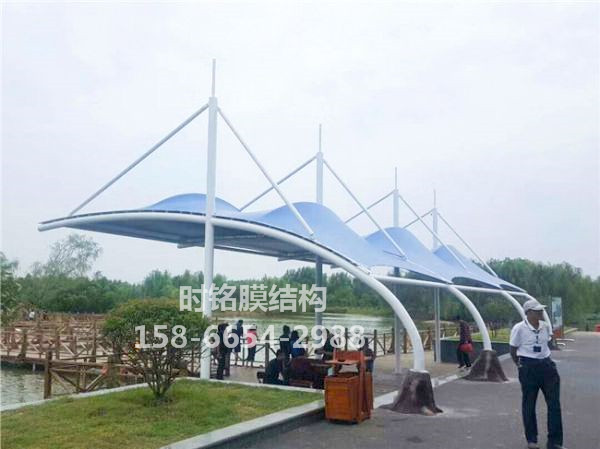 九江星海小區廣場景觀棚